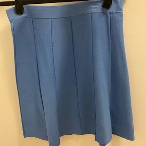 Romeo & Juliet blue stretchy mini skirt